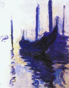 Claude Monet Gondolas in Venice China oil painting art